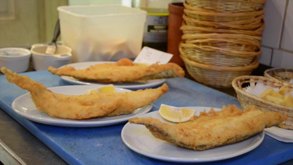 Fish and chips (London): Edit a video of your visit - Memories